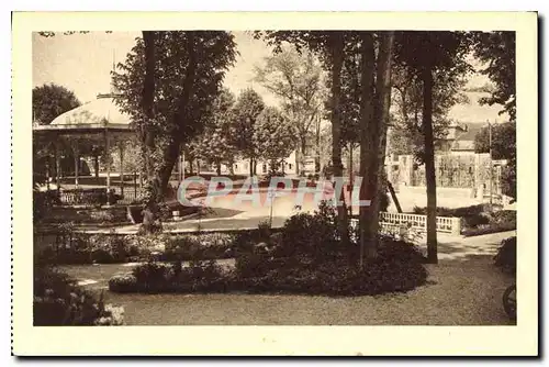 Cartes postales Vues de L'Ain Oyonnax Le Parc et Rond Point des Danseurs