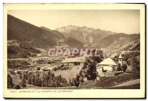 Cartes postales Avrieux et la Chapelle St Benoit