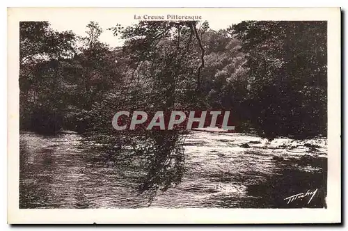 Cartes postales La Creuse Pittoresque Contre jour sur la Creuse