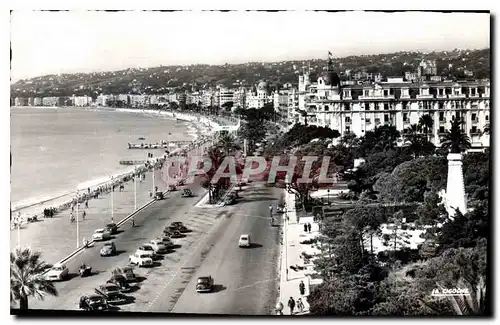 Cartes postales Nice A M vue d'ensemble de la Promenade des Anglais