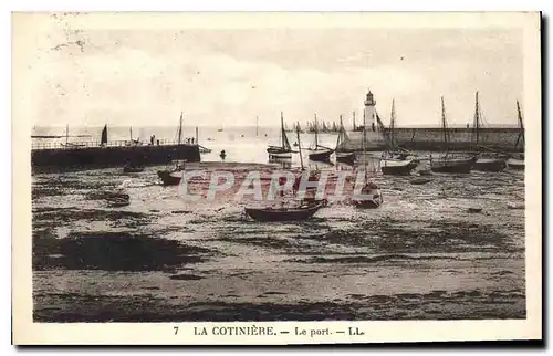 Cartes postales La Cotiniere Le port Bateaux