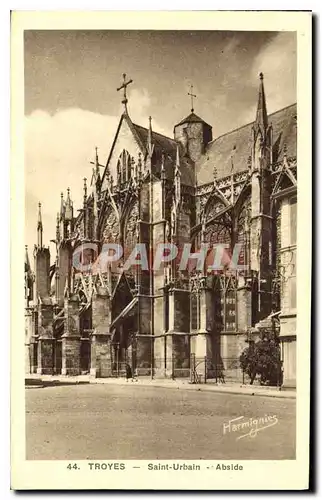 Cartes postales Troyes Saint Urbain Abside