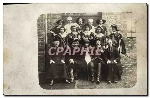 CARTE PHOTO Theatre Mousquetaires