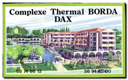 Cartes postales moderne Complexe Thermal Borda Dax