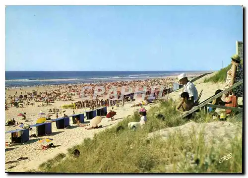 Cartes postales moderne Mimizan Plage Landes Descente sur la Plage Sud