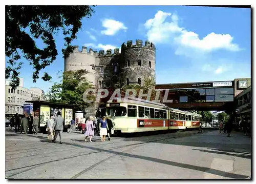 Cartes postales moderne Koln Hahnentor Train Tramway