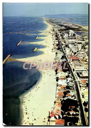 Cartes postales moderne Paysage du Languedoc Carnon Avenue G Sibrian la Plage et le Port