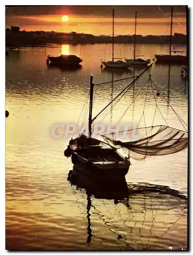 Cartes postales moderne Couleurs de Bretagne Bateau de peche