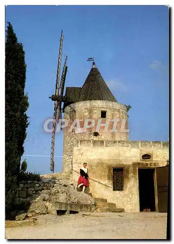 Cartes postales moderne Les belles Images de Provence Mireille au moulin de A Daudet