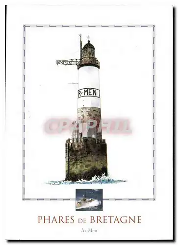 Cartes postales moderne Phares de Bretagne Chaussee de Sam