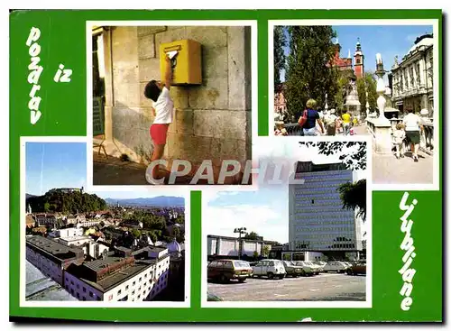 Cartes postales moderne Pozdrav iz Ljubljane