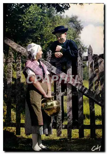 Cartes postales moderne Folklore de France La Normandie Groupe de Rocheville