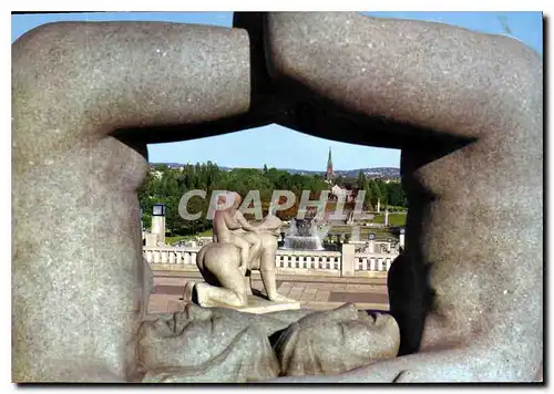 Cartes postales moderne Oslo from the Vigeluna Sculpture Park