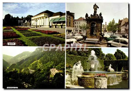 Cartes postales moderne Baden Rastatt Offenburg Bade