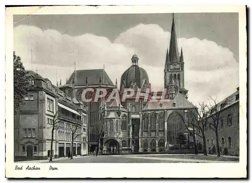 Cartes postales moderne Bad Aachen Dom