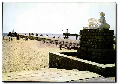 Cartes postales moderne Le Grau d'Agde Herault et les 2 Phares a l'embouchure de l'herault Amphitrite La Deesse de la Me