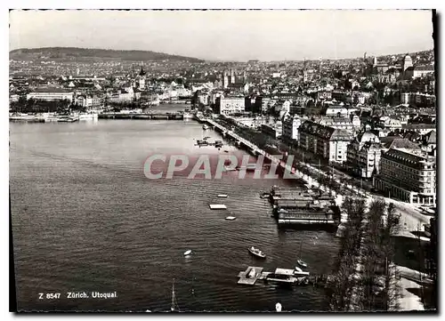 Cartes postales moderne Zurich Utoquai