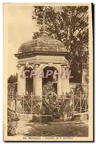 Cartes postales Maillane Tombeau de F Mistral