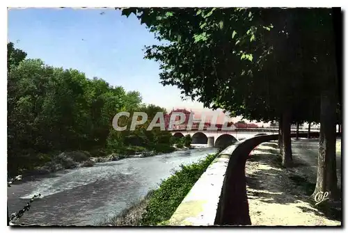 Cartes postales Montelimar Capitale du Naugat et Porte de la Provence Promenade de la Digue