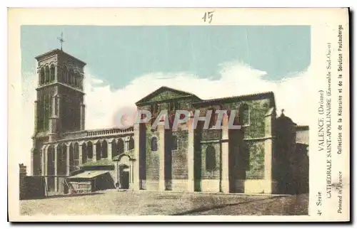 Cartes postales Valence Drome Cathedrale Saint Apollinaire Ensemble Sud Ouest