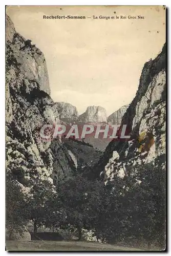 Cartes postales Rochefort Samson La Gorge et le Roi Gros Nez