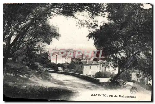 Cartes postales Ajaccio vu de Balustrino