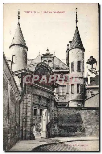 Cartes postales Troyes Hotel du Vauluisant