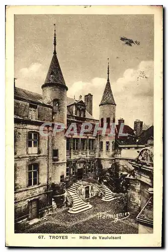 Cartes postales Troyes Hotel de Vauluisant