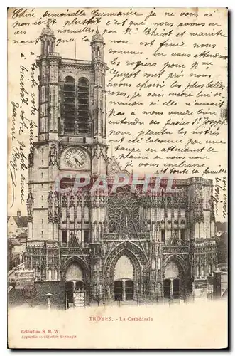 Cartes postales Troyes la Cathedrale