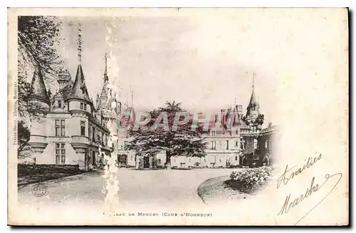 Cartes postales Chateau de Mouchy Cour d'Honneur