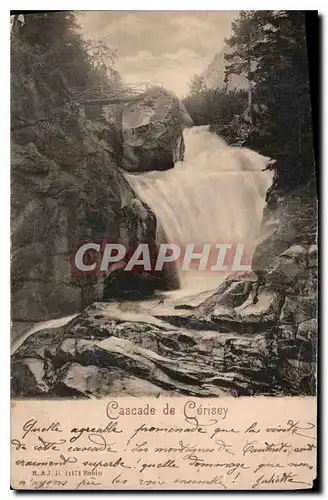 Cartes postales Cascade de Cerisey