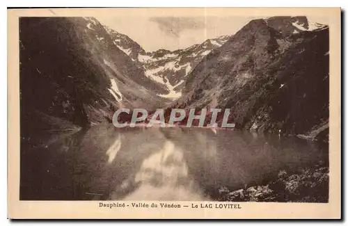 Cartes postales Dauphine Vallee du Veneon Le Lac Lovitel