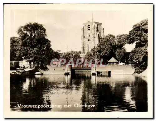 Cartes postales moderne Vrouwenpoortsbrug met Oldehove