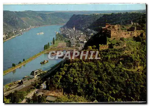 Cartes postales moderne St Goar Le Manoir Rheinfels