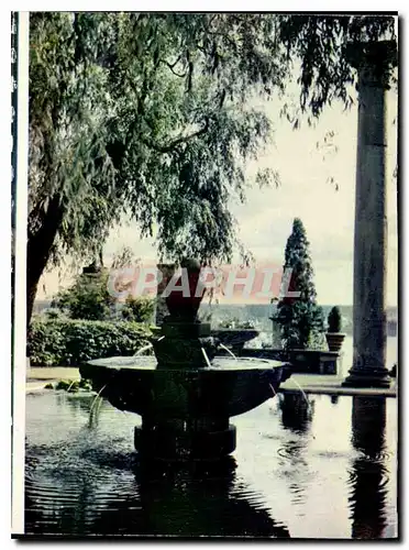 Cartes postales moderne The mirrorpond on the superior terrace with Susanna in the bath