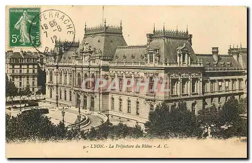 Cartes postales Lyon La Prefecture du Rhone