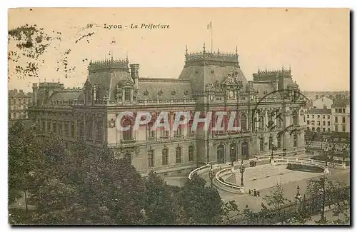 Cartes postales Lyon La Prefecture