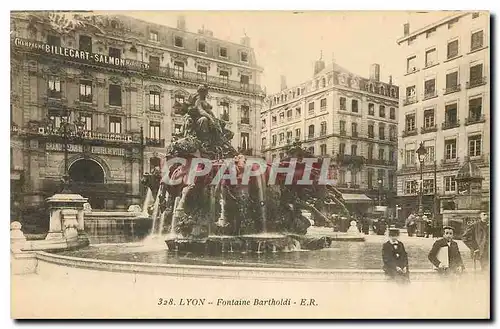 Cartes postales Lyon Fontaine Bartholdi