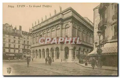 Cartes postales Lyon Le Grand Theatre