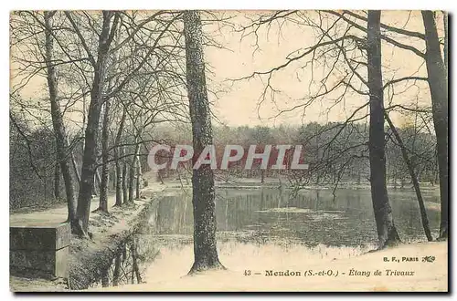 Cartes postales Meudon S et O Etang de Trivaux