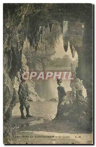 Cartes postales Bois de Vincennes la Grotte Enfants