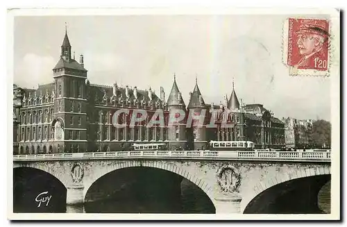 Cartes postales Paris et ses Merveilles Le Palais de Justice Tour de l'Horloge et Conciergerie