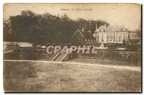 Cartes postales Villette Poil Nievre