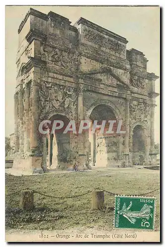 Cartes postales Orange Arc de Triomphe Cote Nord