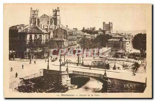 Cartes postales Narbonne Entree de la Ville