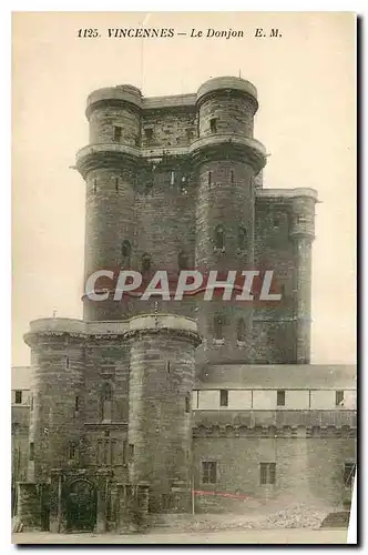 Cartes postales Vincennes Le Donjon