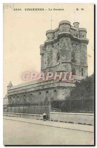 Cartes postales Vincennes Le Donjon