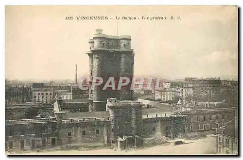 Cartes postales Vincennes Le Donjon Vue generale