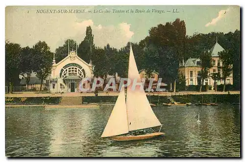 Cartes postales Nogent sur Marne Le Casino Tanton et la Bouee de Virage Bateau