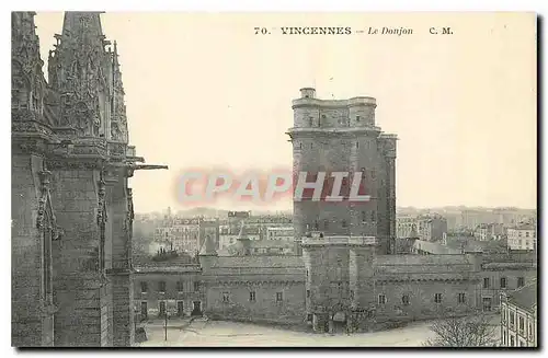 Cartes postales Vincennes le Donjon